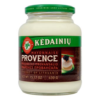 Kedainiu Provansal Mayonnaise
430gr