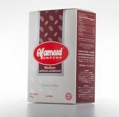 Alameed Coffee Medium Without Cardamon 8oz