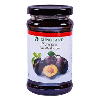 Runoland Plum Jam 250gr