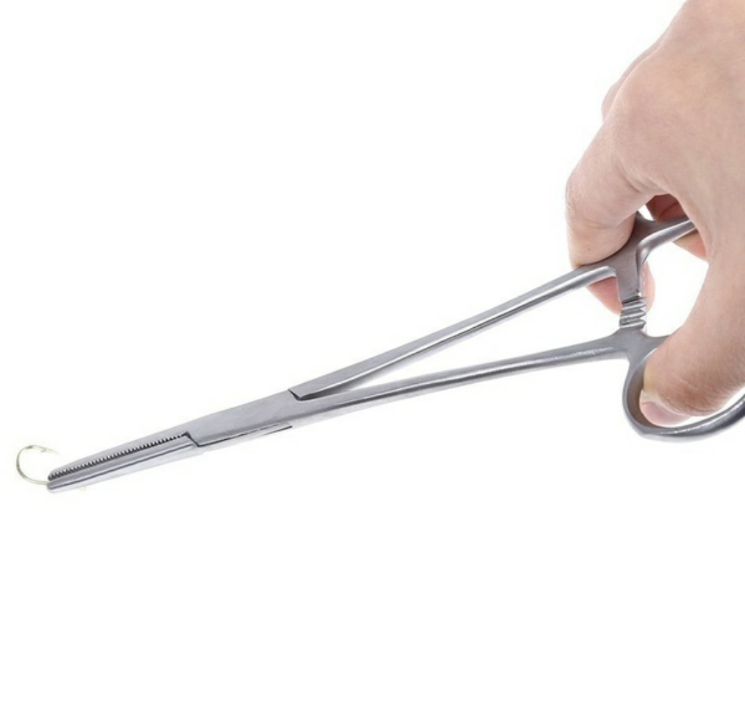 New locking design Hemostatic Forceps Tweezers, 5.5" Straight Stainless Steel