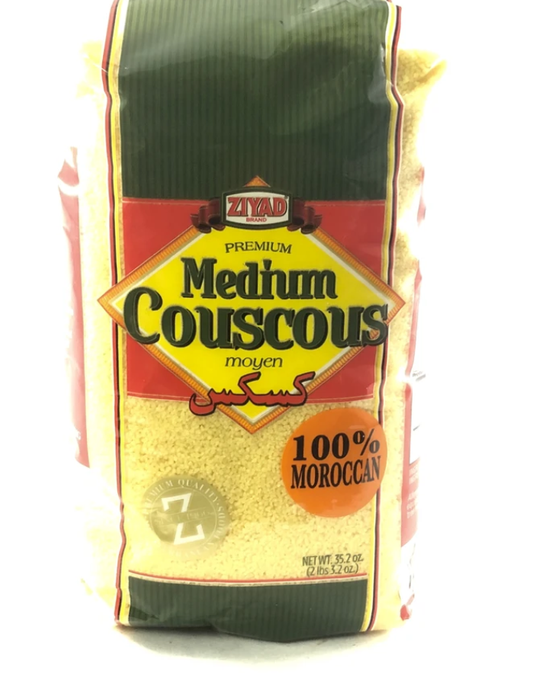 Ziyad Medium Couscous 100% Moroccan 35.2oz