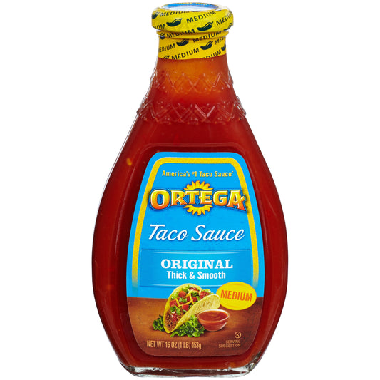 Ortega Original Medium Taco Sauce 16 oz