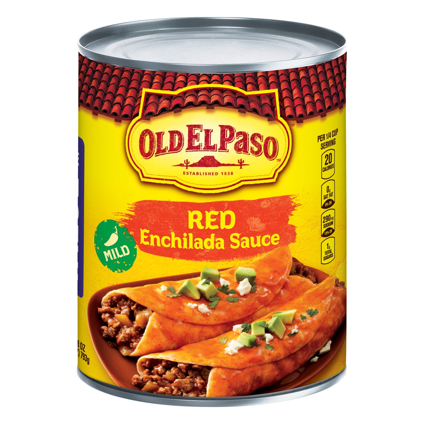 Old El Paso Mild Enchilada Sauce, 28 oz Can
