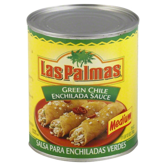 Las Palmas Medium Green Chile Enchilada Sauce, 28 oz