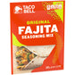 Taco Bell Original Fajita Seasoning Mix 1.4 oz Envelope