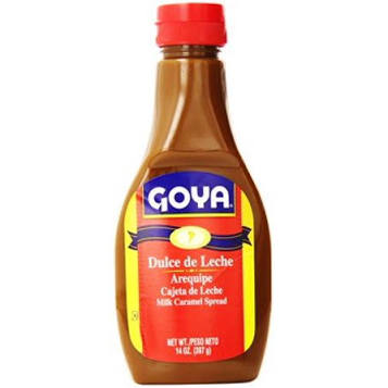 Goya Dulce de Leche Arequipe Cajeta de Leche Milk Caramel spread 14oz