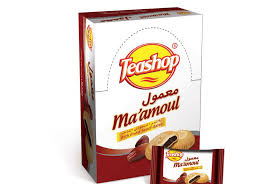 Teashop Maamoul cookies with Finest Saudi Dates 480gr 12pcs