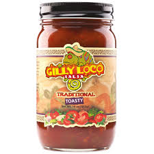 Gilly Loco Salsa Traditional Toasty 16oz