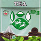 Do Ghazal Tea Green Tea With Mint 25 bags