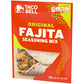 Taco Bell Original Fajita Seasoning Mix 1.4 oz Envelope