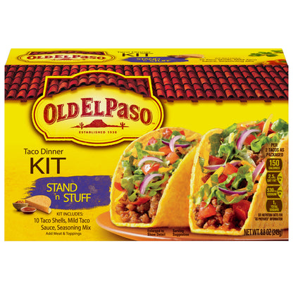 Old El Paso Stand 'n Stuff Taco Dinner Kit,  8.8 oz.