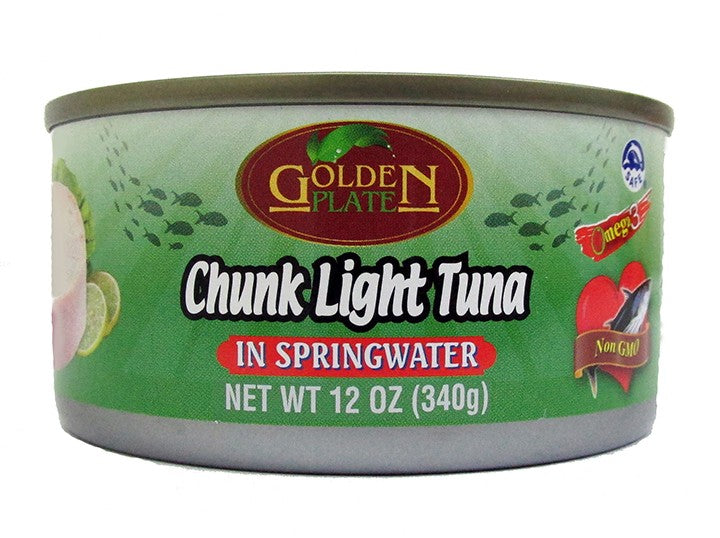 Golden Plate Chunk Light Tuna in Springwater 12oz