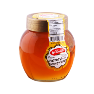 Wellmade Pure honey HoneyComb 17oz Miel