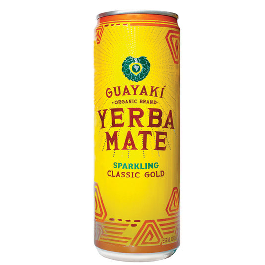 Guayaki Yerba Mate Sparkling Classic Gold 12oz
