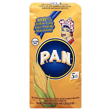 Harina Pan Yellow Corn Maiz Amarillo 5 Lb