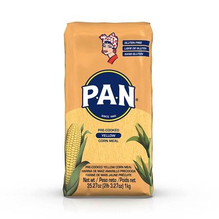 Harina Pan Yellow Corn Maiz Amarillo 2.2Lb Masa Arepa