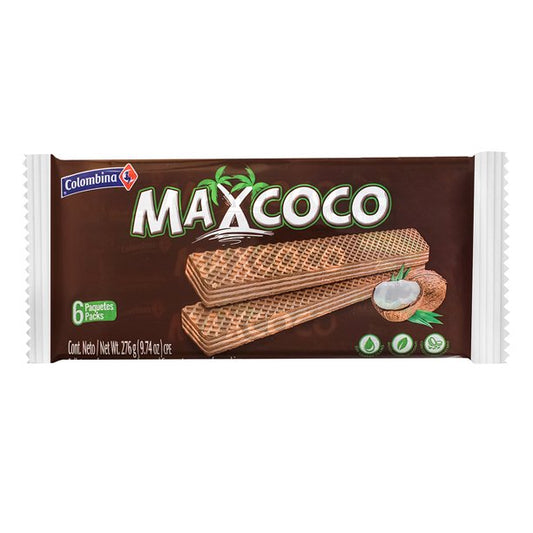 Colombina Maxcoco Wafer 6 packs 276gr