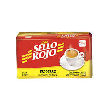Cafe Sello Rojo Espresso Ground Coffee 10oz
