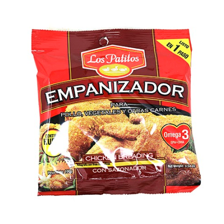 Los Patitos Empanizador Chicken Breading 3.54oz