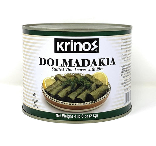 Krinos Dolmadakia Stuffed Vine Leaves with Rice (2kg)