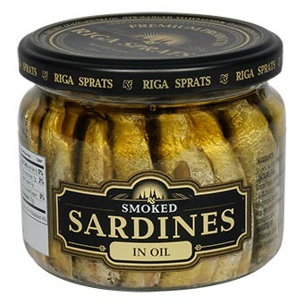 Riga Sprats Smoked Sardines in Oil 250gr
