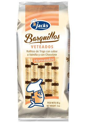 Jack’s Barquillos Veteados Horneados 85gr