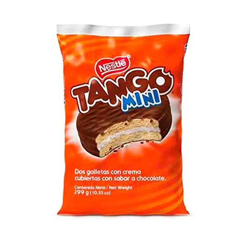 Nestle Tango Cookie Cream Filled Chocolate 299gr