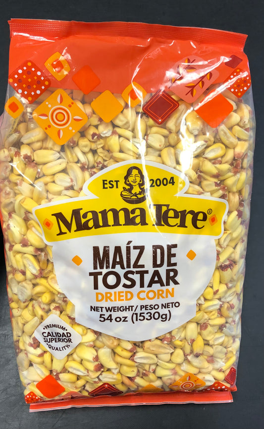 Mama Tere Maiz De tostar (Dried Corn) 54oz
