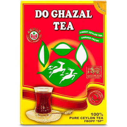 Do Ghazal Tea Pure Ceylon Tea Red box 454gr