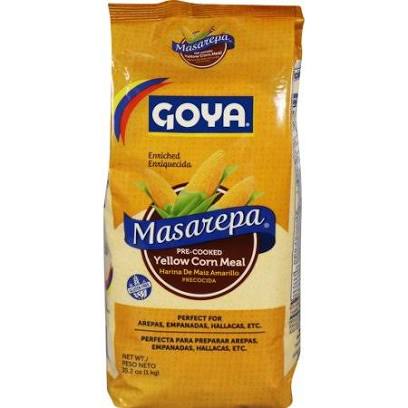 Goya Masarepa Amarillo Yellow Corn Meal 1kg