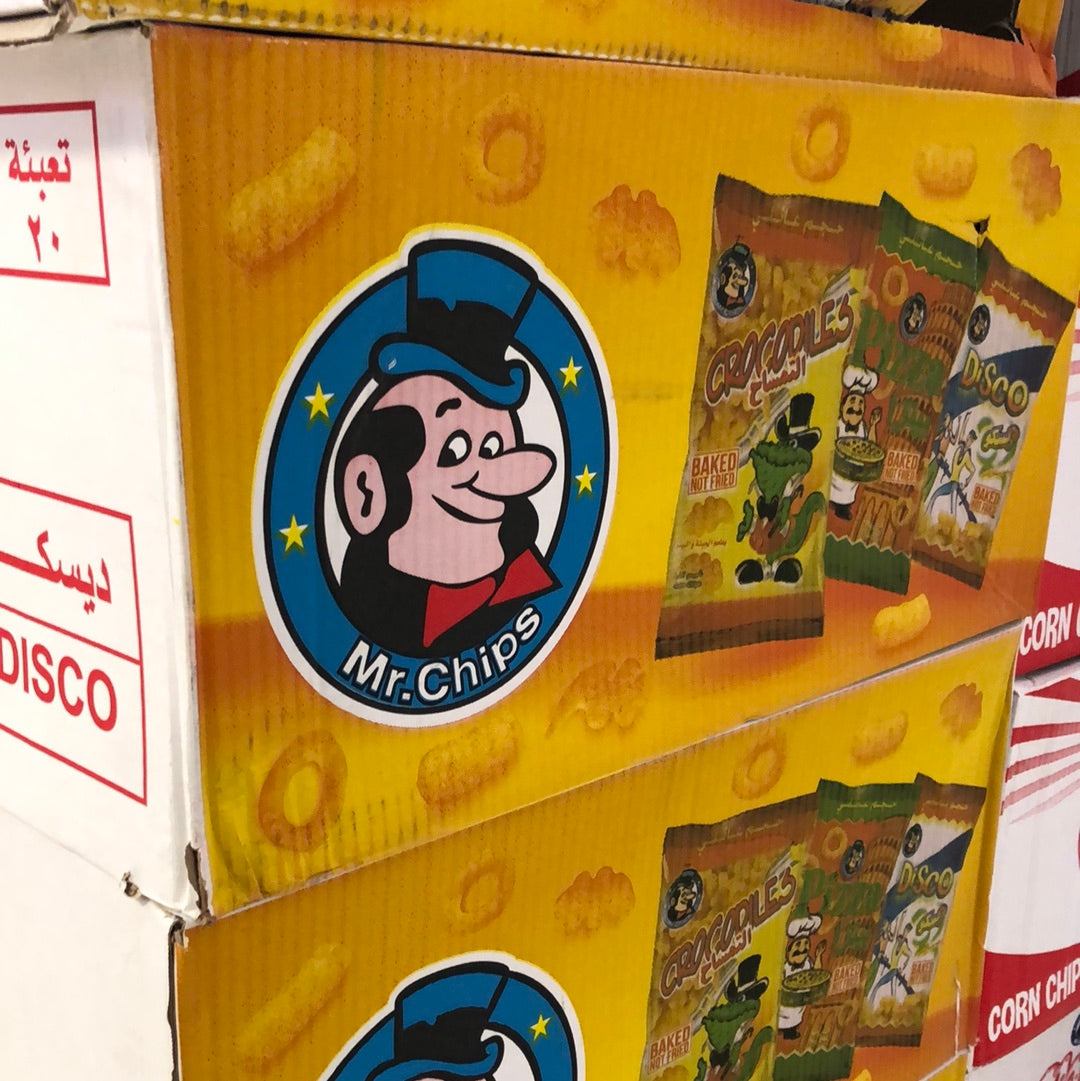 Mr. Chips Corn Chips -Crocodile 90GRM