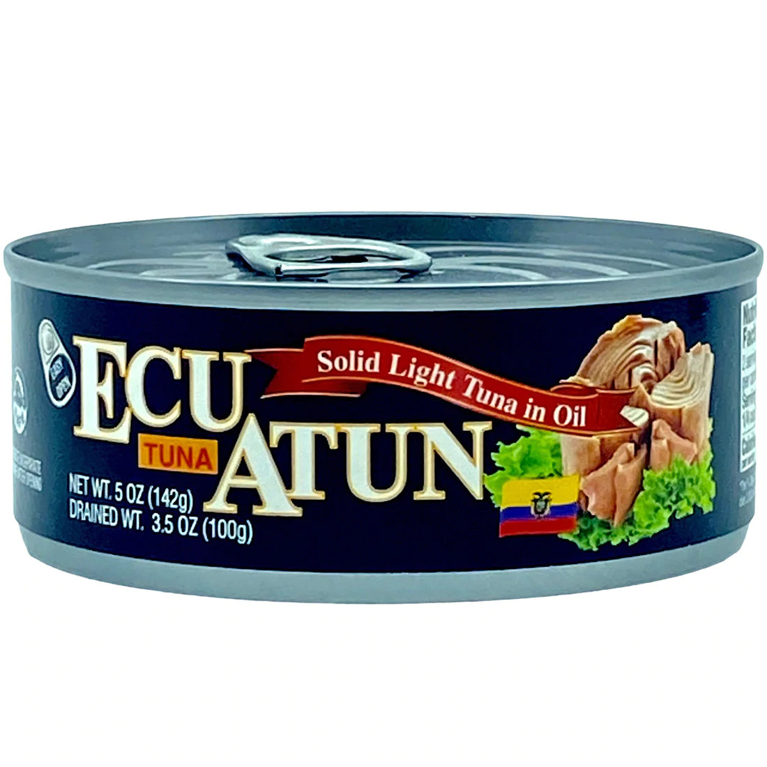 Ecu Atun en Aceite (Solid Light Tuna in Oil) 5oz