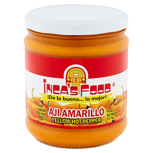 Inca’s Food Aji Amarillo Molido Yellow Hot Pepper 7.5oz