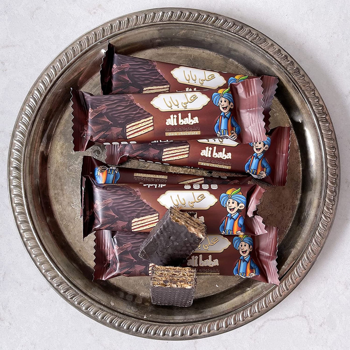 Ali Baba  Dark Chocolate Wafers 24 pcs 600gr