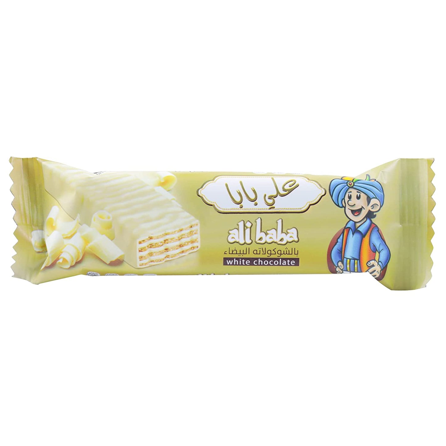 Ali baba  White Chocolate Wafers 24 pcs 600gr