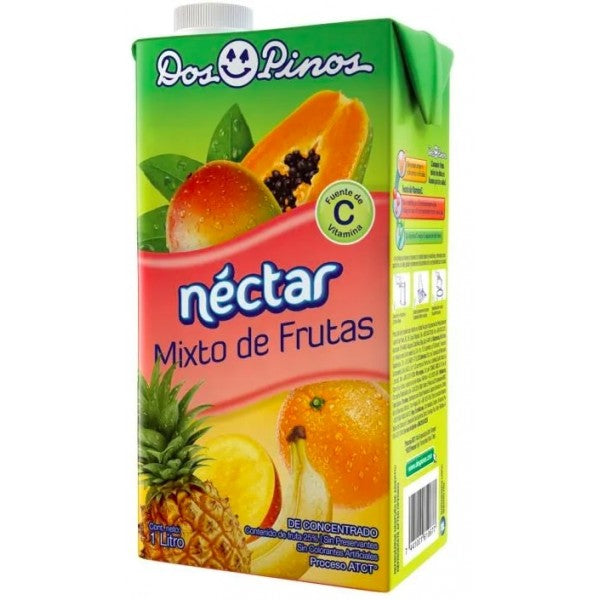 Dos Pinos Néctar Jugó mixto de frutas 1Ltr