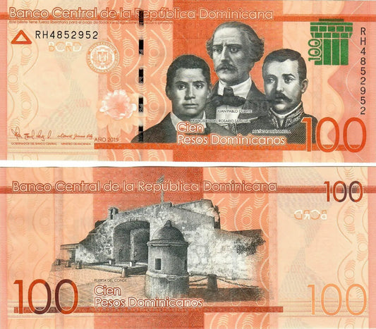 Dominican Republic, 100 Pesos Dominicanos, 2019 (2020), P-New UNC New Security