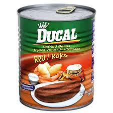 Ducal Frijoles Volteados Rojos Molidos Rojos 988gr