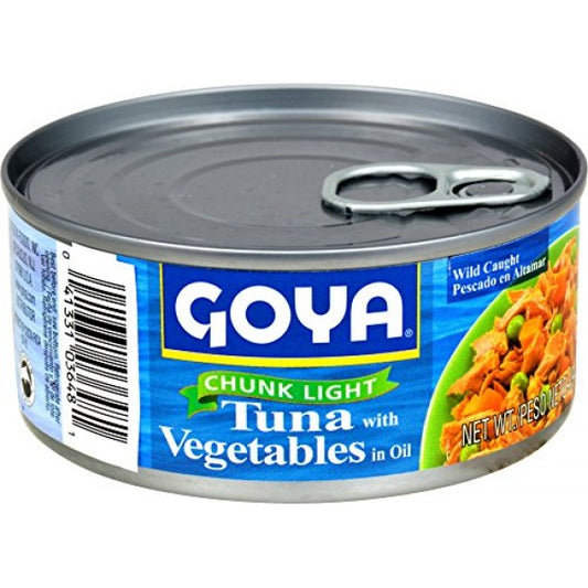 Goya Tuna con Vegetales en aceite 4.94 oz