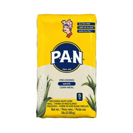 Harina Pan White Corn Maiz Blanco 5 Lb