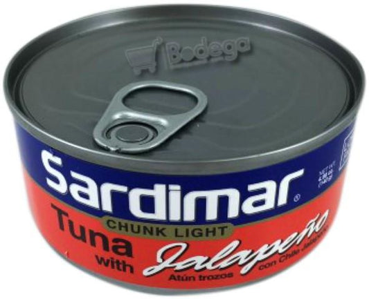 Sardimar tuna en agua con Jalapeño 4.98oz