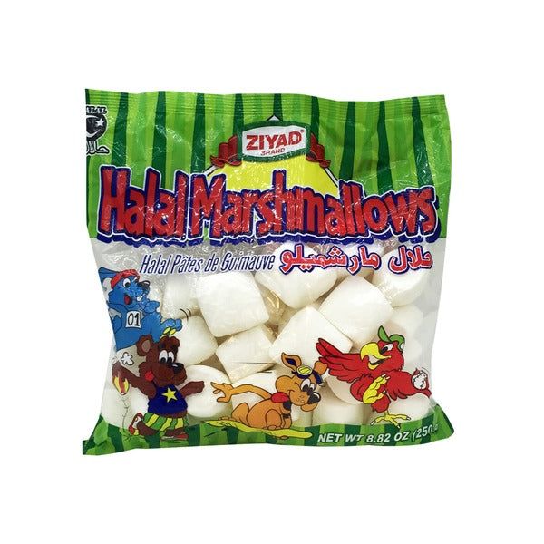 Ziyad Halal White Marshmallows 250gr