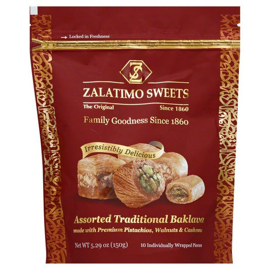 Zalatimo Sweets Assorted Traditional Baklava 150gr