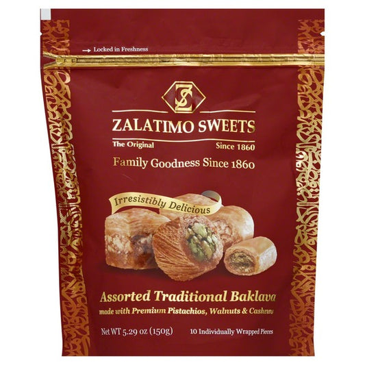 Zalatimo Sweets Assorted Traditional Baklava 150gr