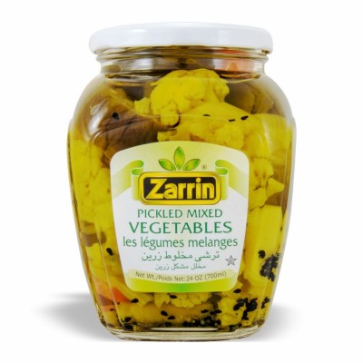 Zarrin Vegetables Mixed Pickled 24oz