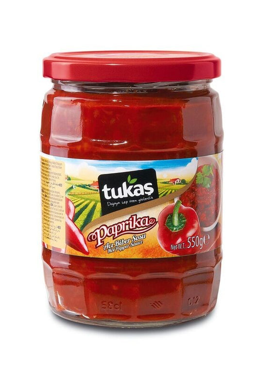 Tukas Paprika Hot papper sauce 550gr