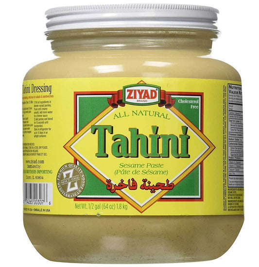 Ziyad Tahini 64oz sesame Tahini Dressing