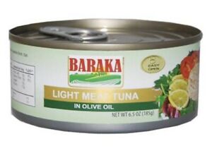 Baraka Light Meat Tuna In Olive Oil 6.5oz