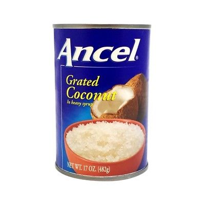 Ancel Grated Coconut In Syrup Coco Rallado 17oz
