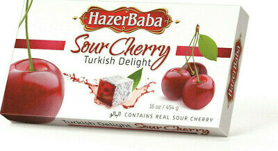 HazerBaba Sour Cherry Turkish Delight 16oz